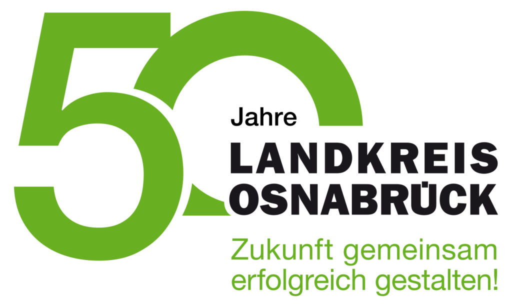 Logo "50 Jahre Landkreis Osnabrück"