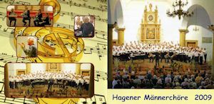 Männerchor Hagen - Hagener Männerchöre 2009 - CD Cover