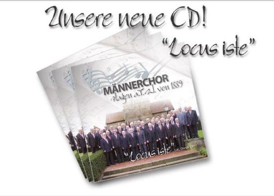 Männerchor Hagen - Locus Iste - CD Cover
